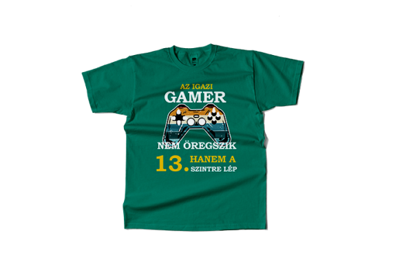 Az igazi gamer nem oregszik hanem a 13 1