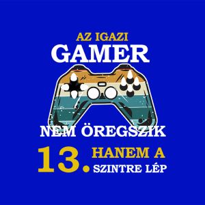 Az igazi gamer nem oregszik hanem a 13 13