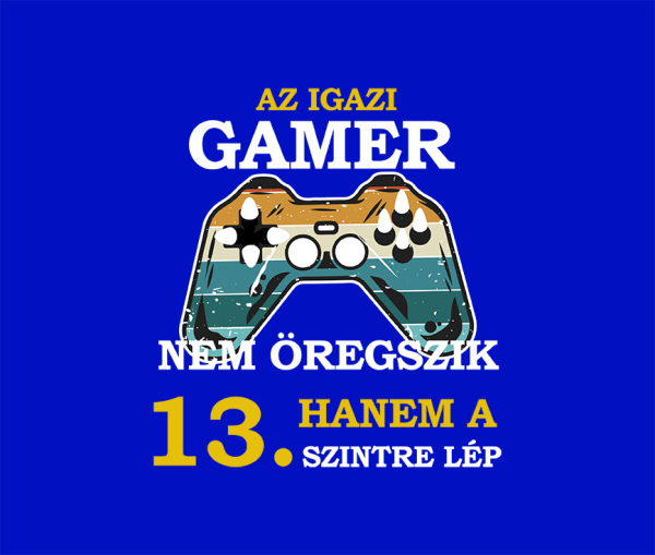 Az igazi gamer nem oregszik hanem a 13 13